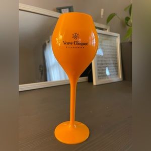 Veuve Clicquot brand champagne flute